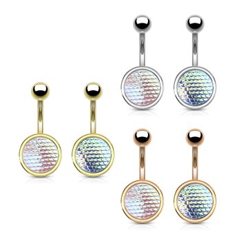 Holographic Dragon Scale Belly Bar - Image 3