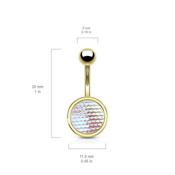 Holographic Dragon Scale Belly Bar - Image 4
