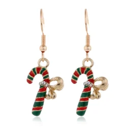 Rock Candy Christmas Dangle Earrings