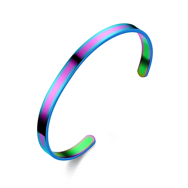 Coloured 4mm Bangle - Image 7