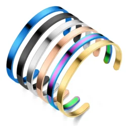 Coloured 4mm Bangle