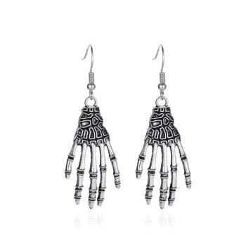 Skeleton Hand Dangle Earrings