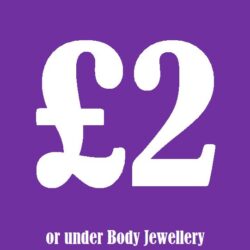 Under £2 Body Jewellery