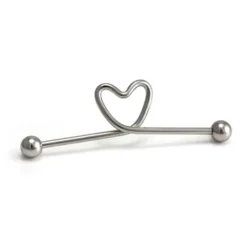 Heart Industrial Barbell