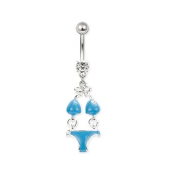 Belly Bar with Bikini Dangle - Image 4