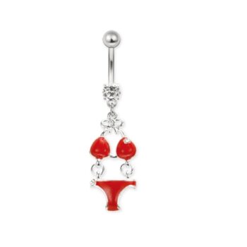 Belly Bar with Bikini Dangle - Image 3