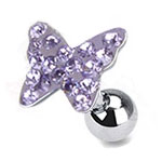 Cartilage Barbell with Butterfly Head - Image 4