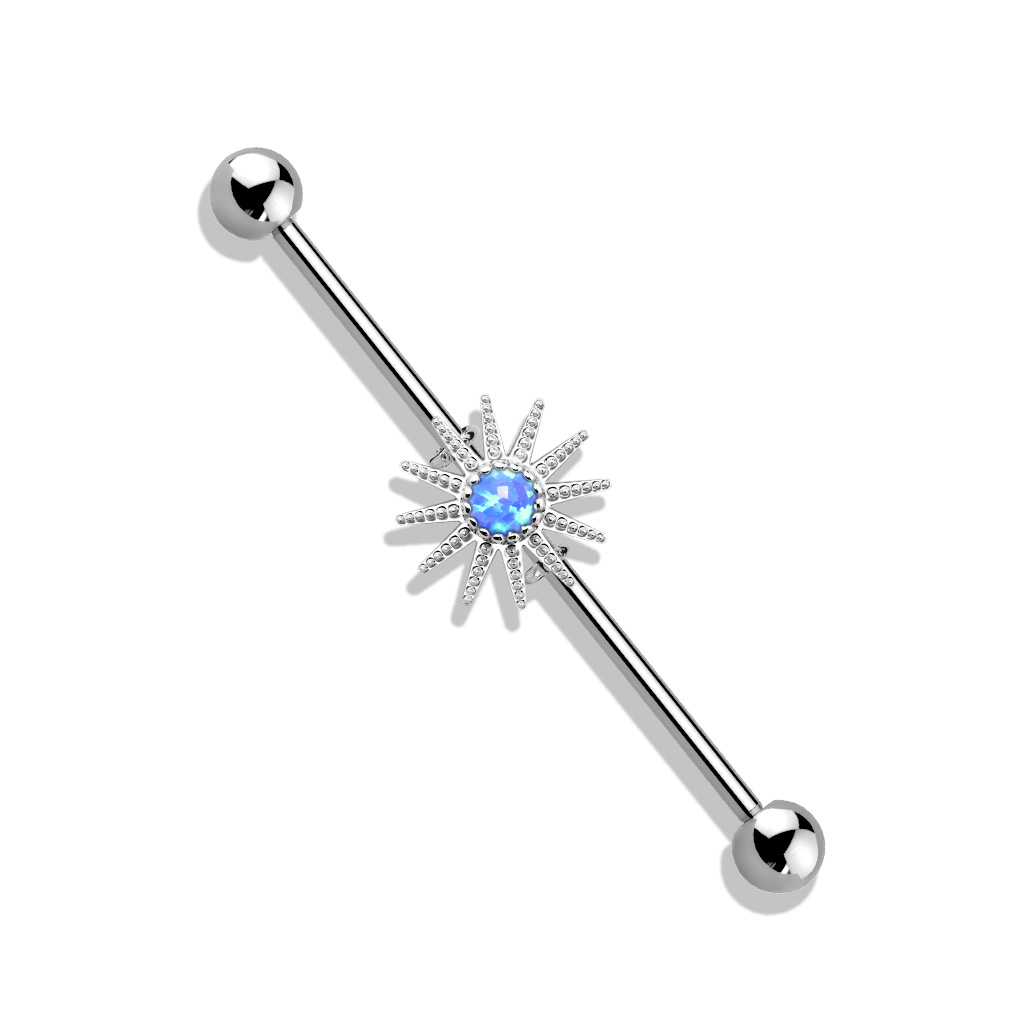 Industrial Bar with Opal Sunburst - Image 4