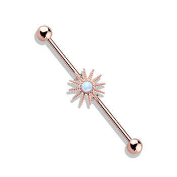 Industrial Bar with Opal Sunburst - Image 2