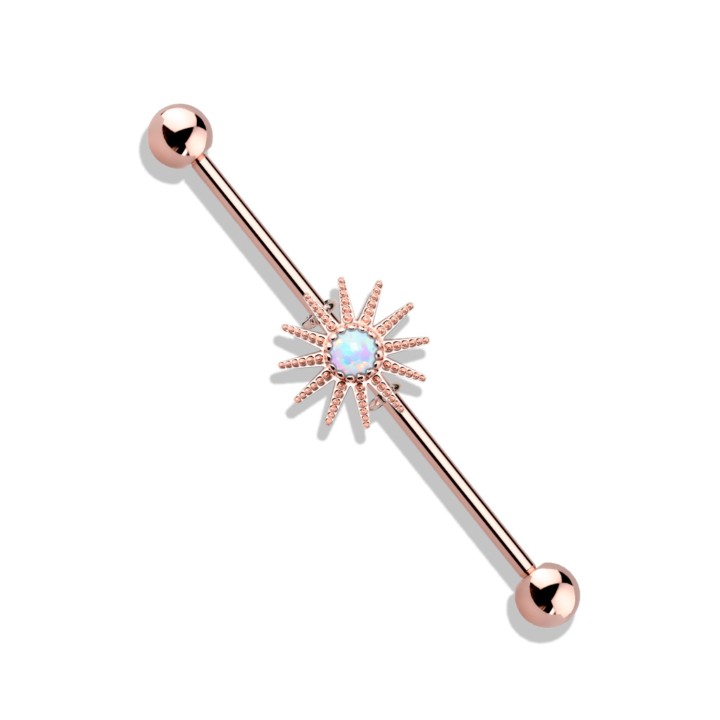 Industrial Bar with Opal Sunburst - Image 2