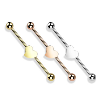 Heart Industrial Barbell