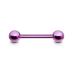 Purple Titanium Barbell