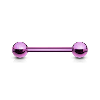 Purple Titanium Barbell