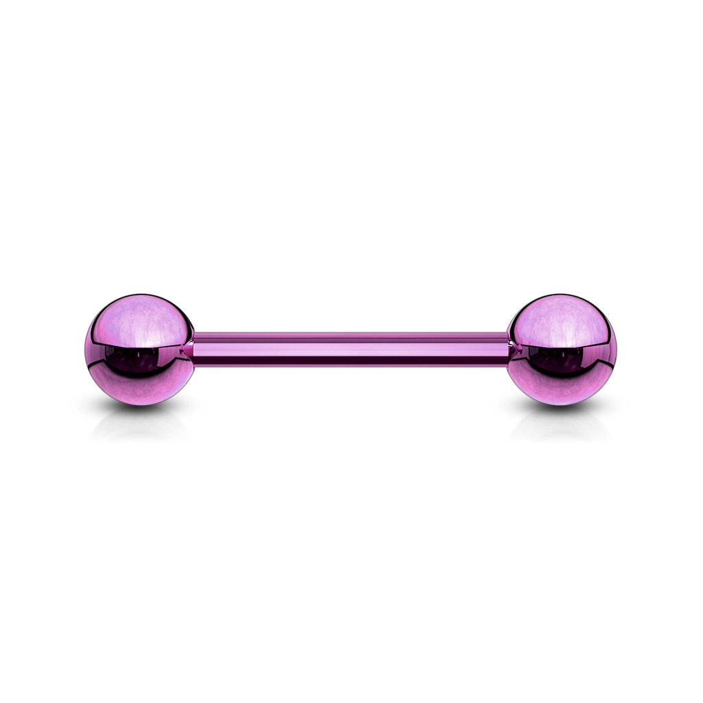 Purple Titanium Barbell
