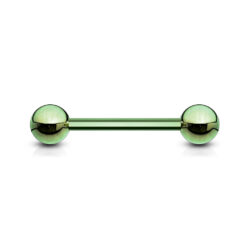 Green Titanium Barbell