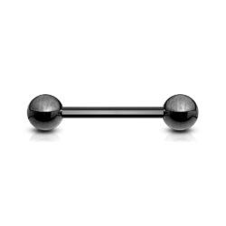 Black Titanium Barbell