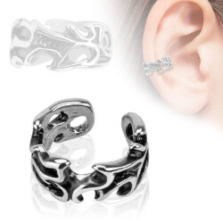Non Piercing Ear Cuff with an Ornate Design