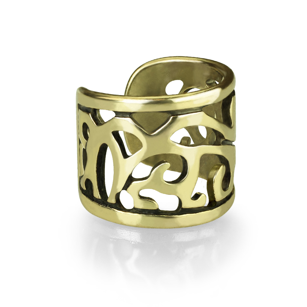Non Piercing Ear Cuff with an Ornate Design - Image 6
