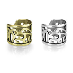 Non Piercing Ear Cuff with an Ornate Design