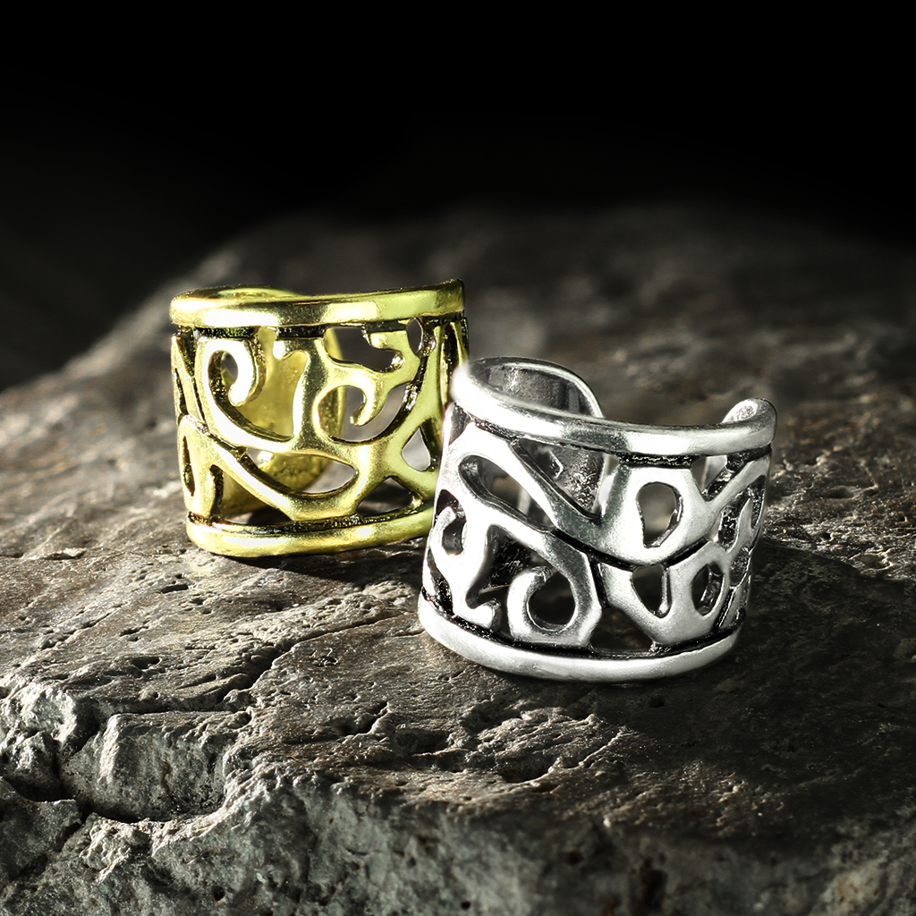 Non Piercing Ear Cuff with an Ornate Design - Image 5
