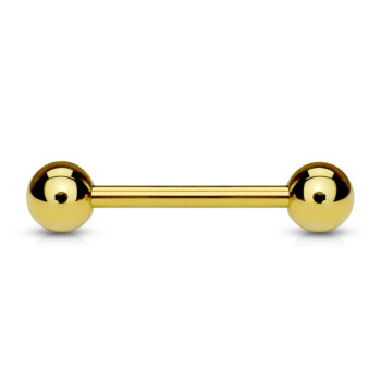 1.6mm Gold Barbell