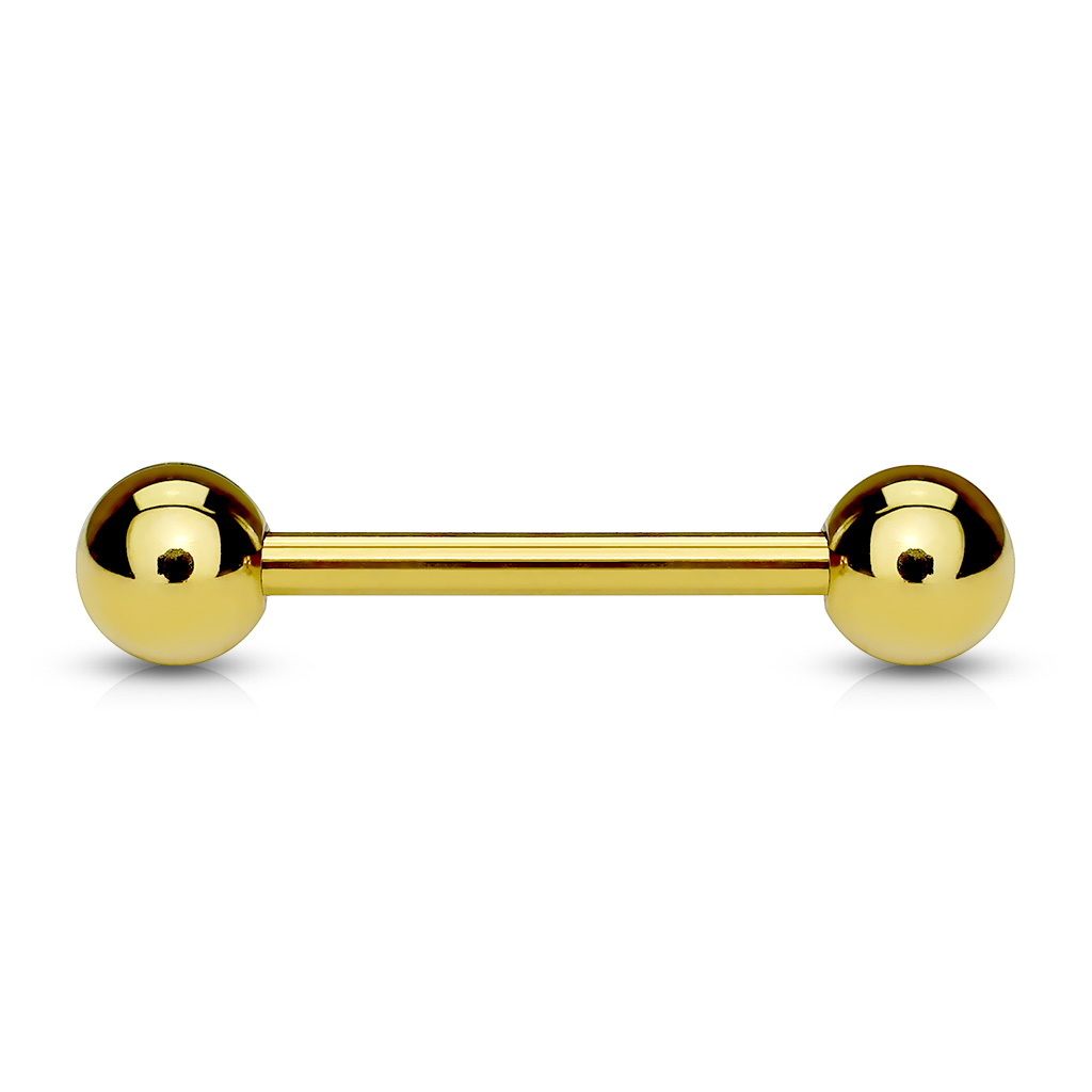 1.6mm Gold Barbell