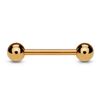1.6mm Rose Gold Barbell