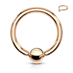 0.8mm Rose Gold BCR