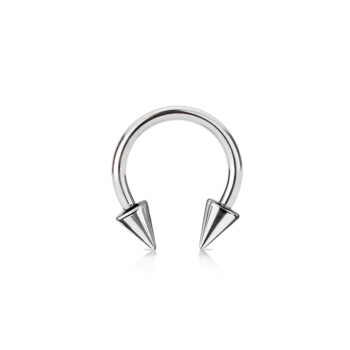 1.2mm Horseshoe with Spike Ends