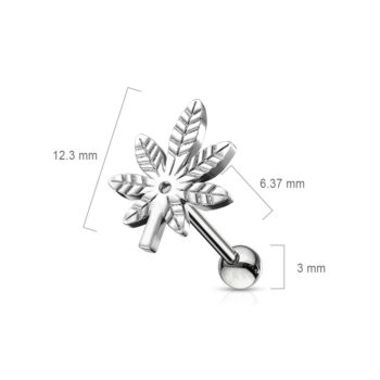 Leaf Cartilage Barbell - Image 2