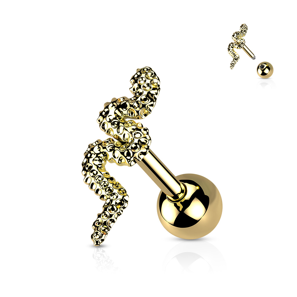 Snake Cartilage Barbell - Image 5
