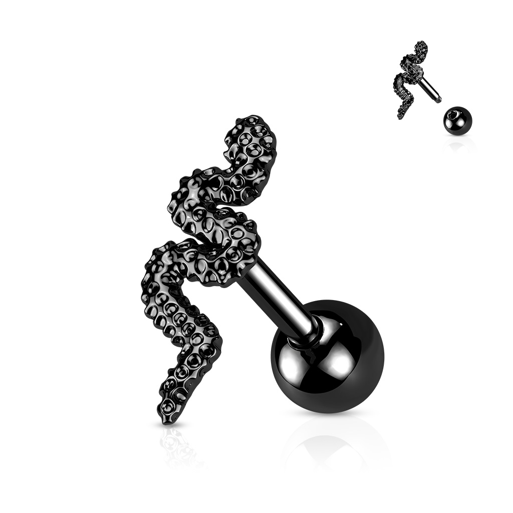 Snake Cartilage Barbell - Image 4