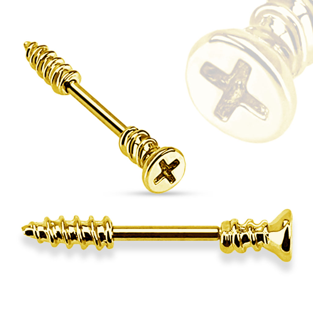 Screw Shaped Nipple Bar