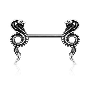 Nipple Bar with Seahorse Ends - Image 3