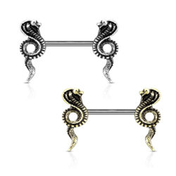 Nipple Bar with Seahorse Ends