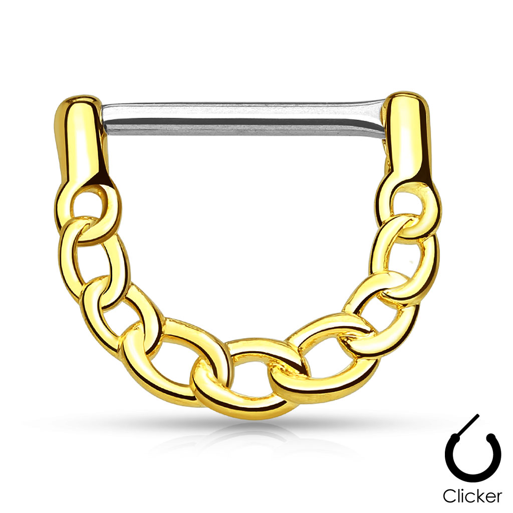 Clicker Ring with Linked Chain - Image 3