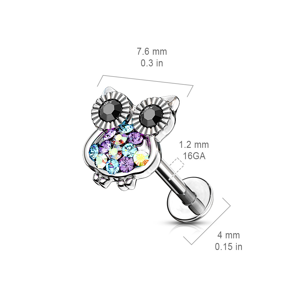 Labret with Jewelled Owl - Image 3