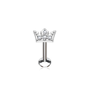 Labret with Jewelled Crown Top - Image 3