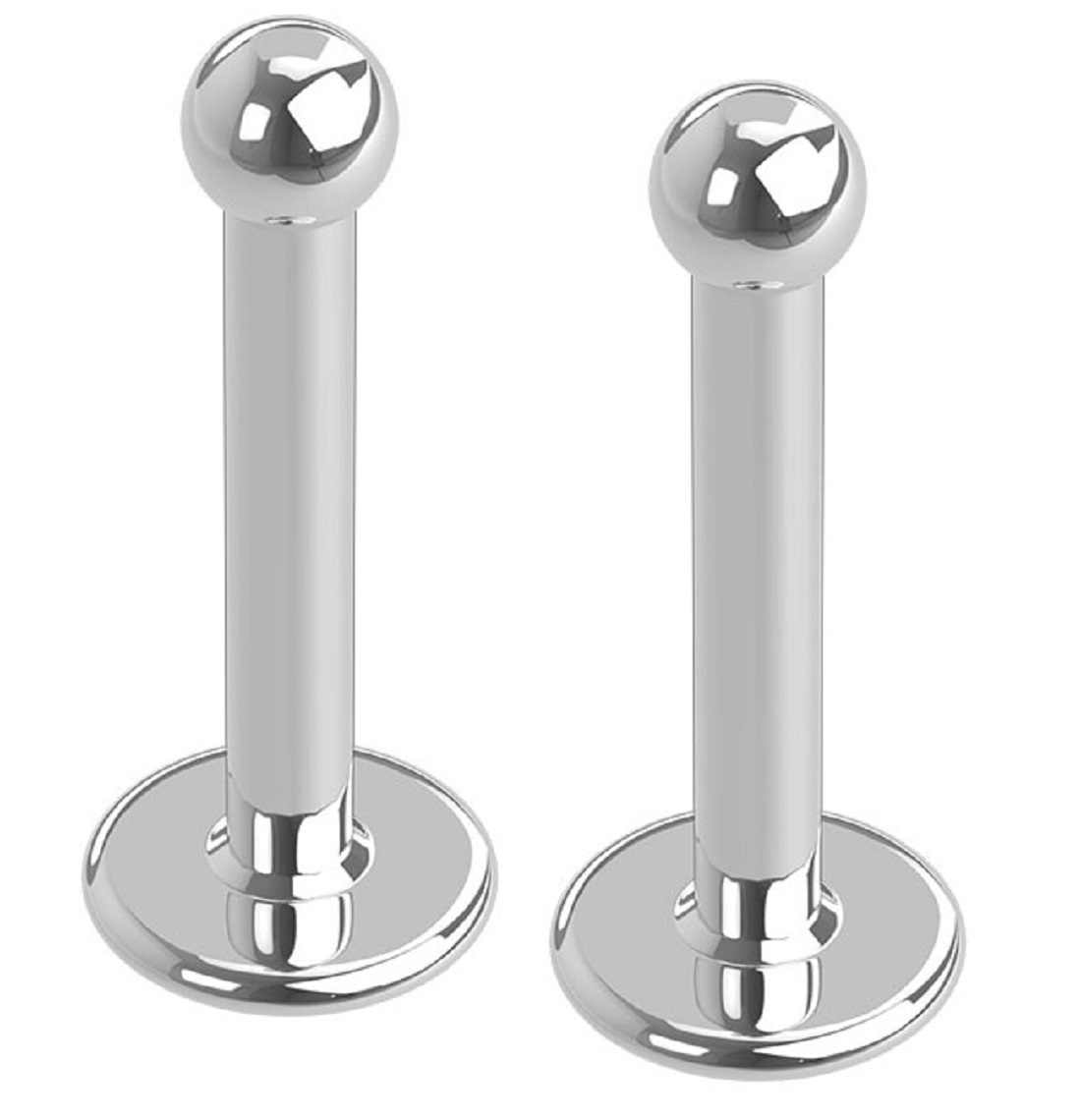 1.2mm Surgical Steel Labret - Pack of 2 Labrets - Image 4