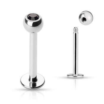 Labret with a 3mm CZ Ball - Image 7
