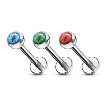Labret with an Eye Ball Top - Image 2