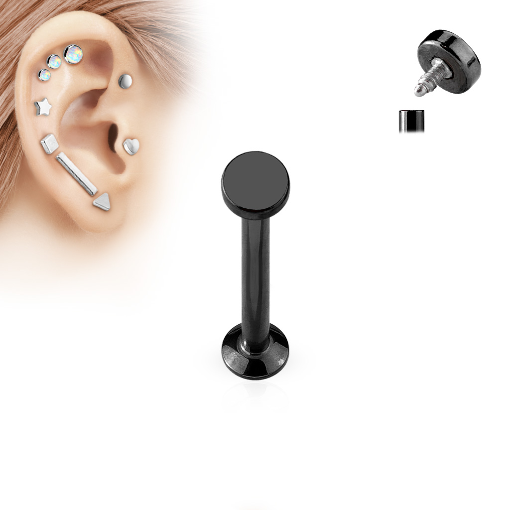 Labret with a Disc Top - Image 6