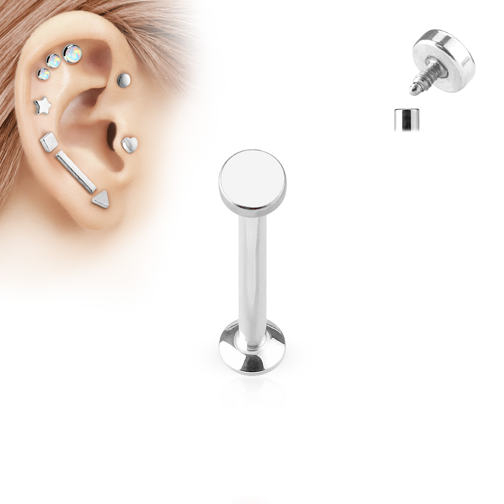 Labret with a Disc Top - Image 4