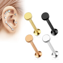 Labret with a Disc Top