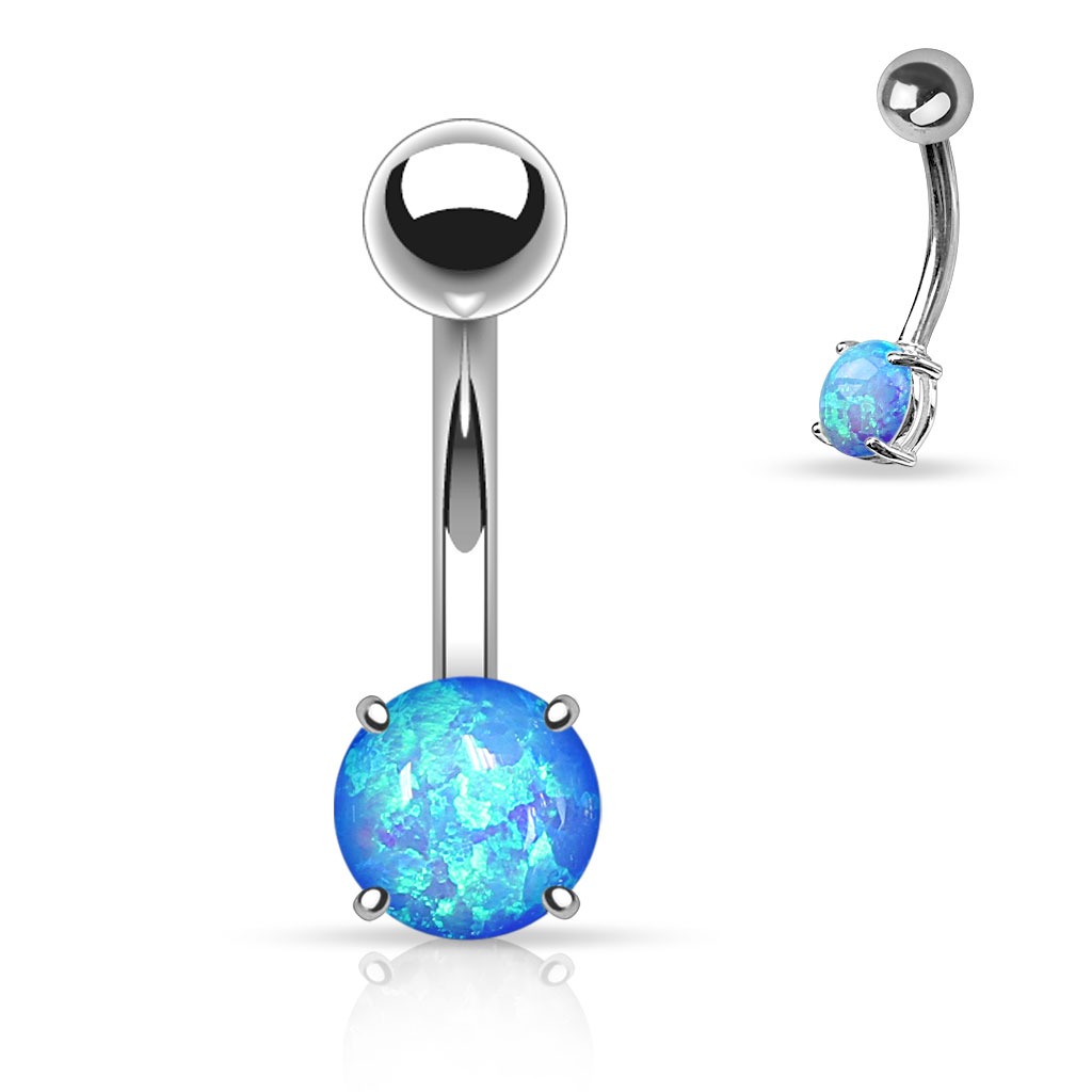 Belly Bar with Opal - Image 3