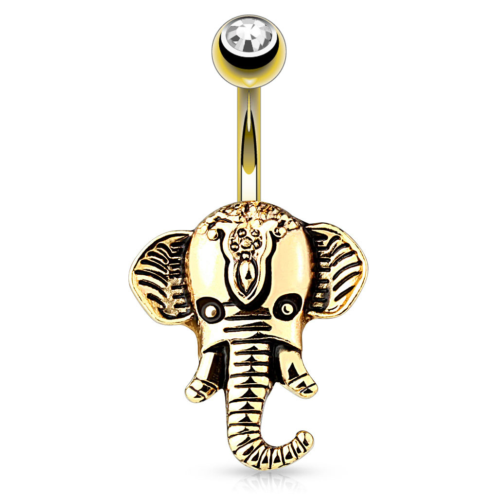 Elephant Head Belly Bar - Image 3