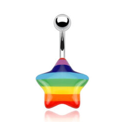 Colourful Star Belly Bar