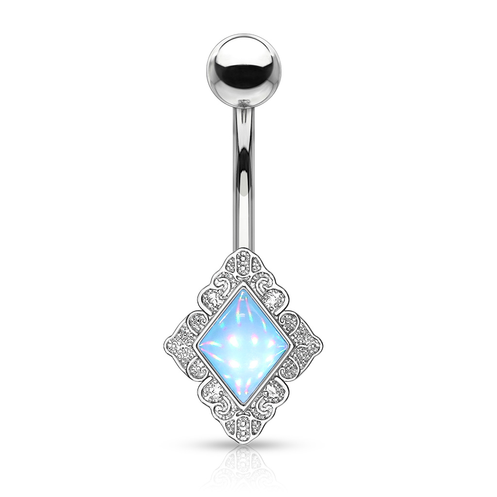 Belly Bar with an Epoxy Stone - Image 9