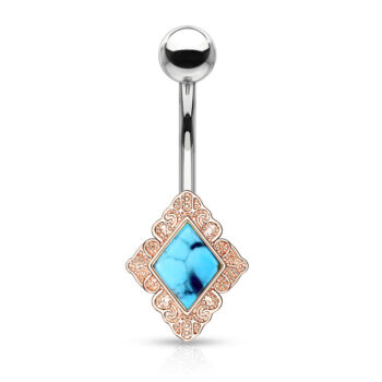 Belly Bar with an Epoxy Stone - Image 6