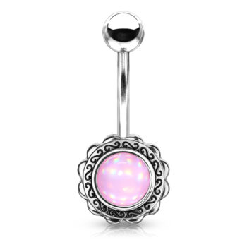 Belly Bar with an Epoxy Stone - Image 4
